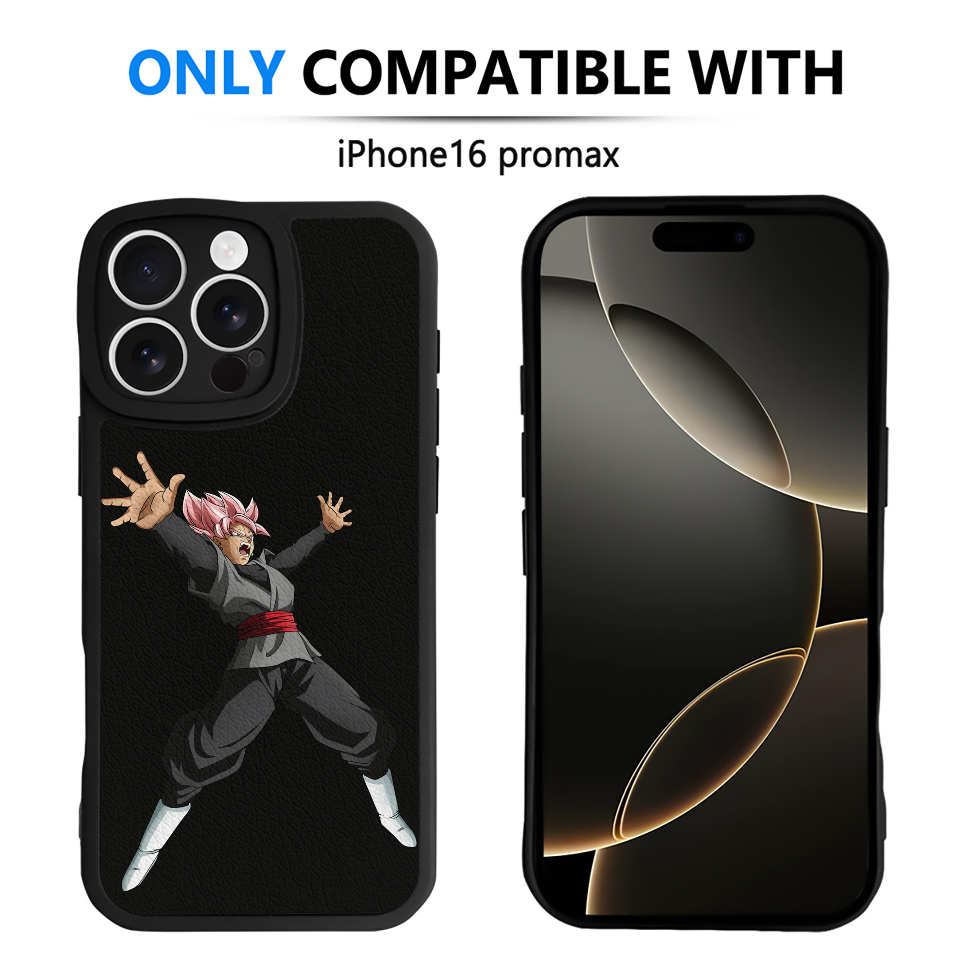 （画像用） ドラゴンボール ベジット DRAGON BALL Vegetto 【iPhone 16シリーズ対応】シリコンスマホケース（レザー調） 材質：シリコン